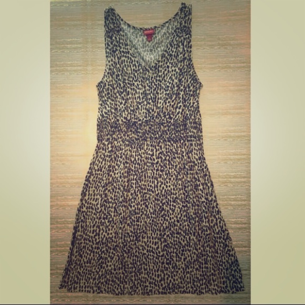 MERONA cheetah print dress
